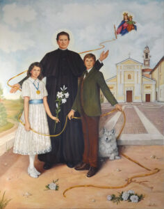pala d'altare don bosco maria grazia simonetta