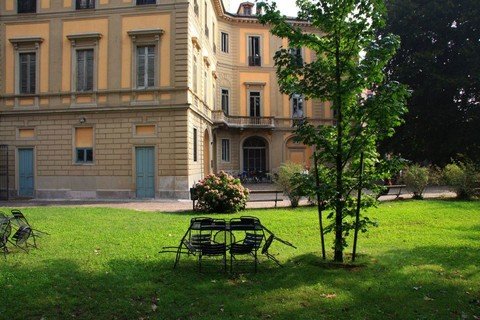 Il giardino della Biblioteca Mastronardi di Vigevano