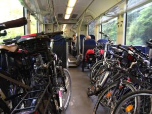 biciclette treno