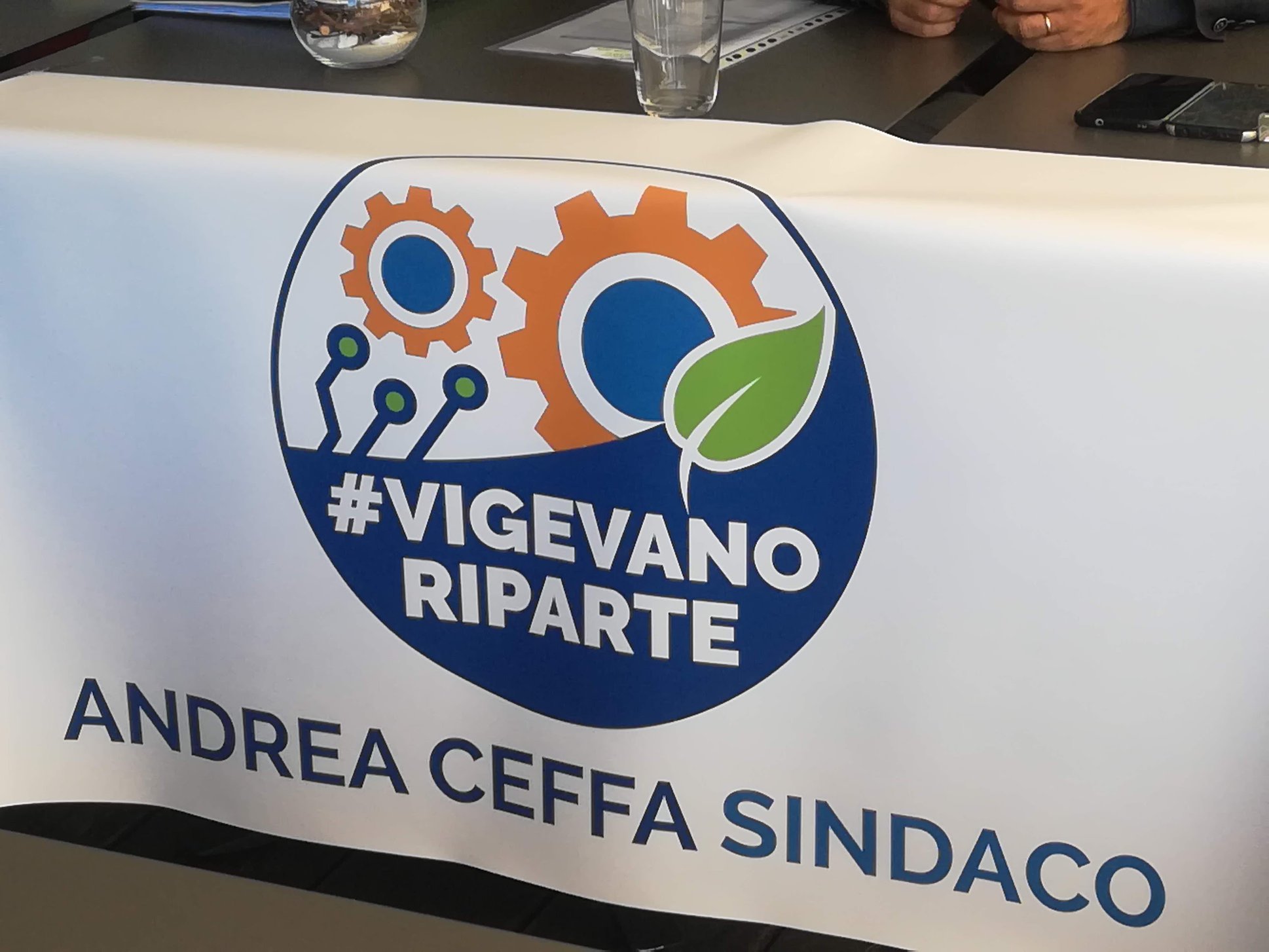 Amministrative Vigevano 2020 Andrea Ceffa #vigevanoriparte simbolo
