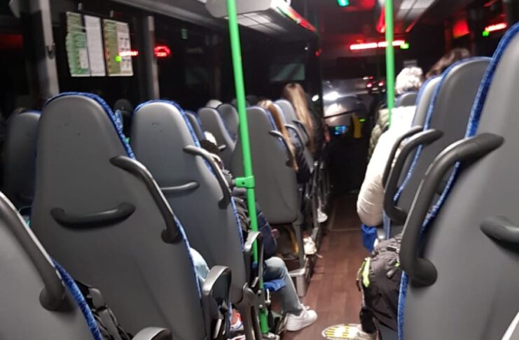 PP Coronavirus Pavia trasporti autobus