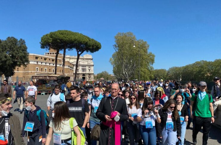 PP Diocesi Vigevano - incontro adolescenti Papa Francesco 2022