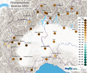 PP Siccità - precipitazioni 2022