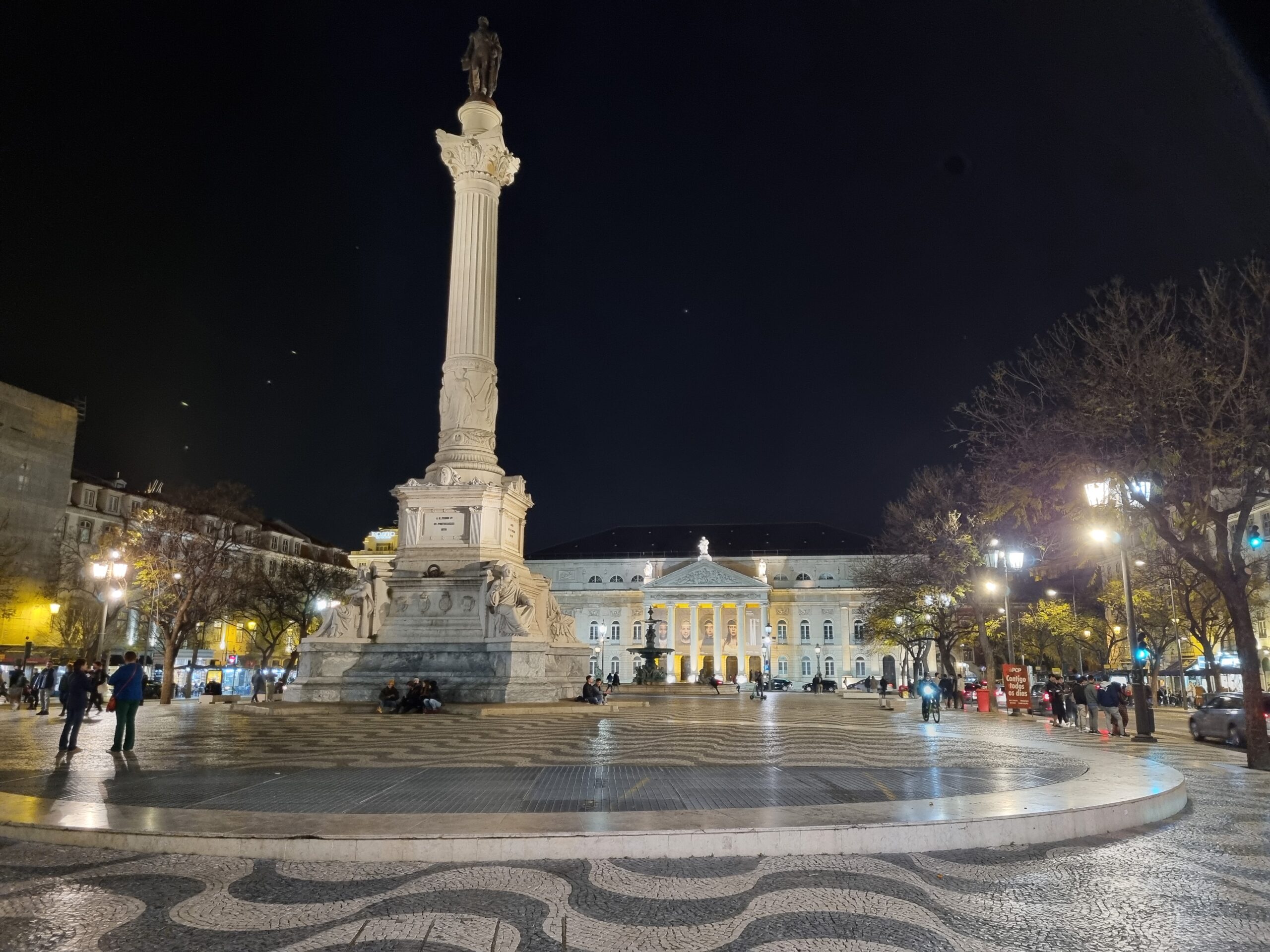 Lisbona - Praça Dom Pedro IV o do Rossio