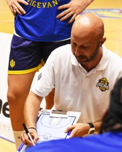 Lorenzo Pansa, coach della Elachem Vigevano
