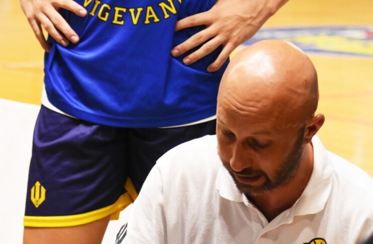 Lorenzo Pansa, coach della Elachem Vigevano