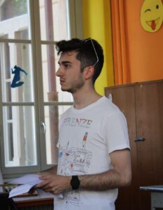 Federico Bubba, giovane docente di religione