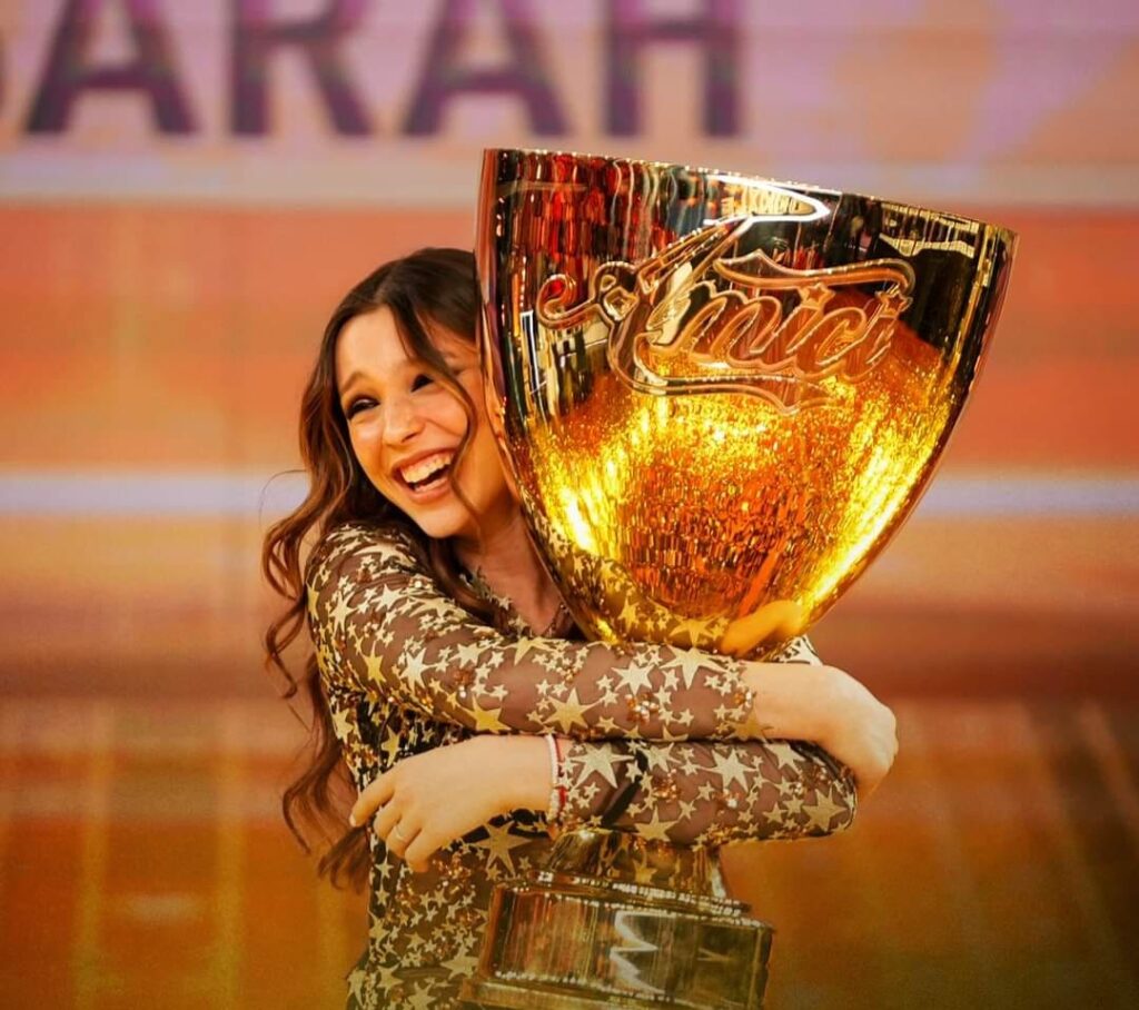 Sarah Toscano, vincitrice di Amici 23