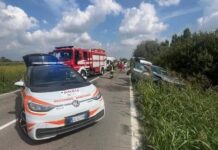 Schianto sull’ex 494, tre giovani feriti