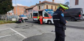 Cava Manara, scontro auto-moto: due feriti incidente Cava Manara